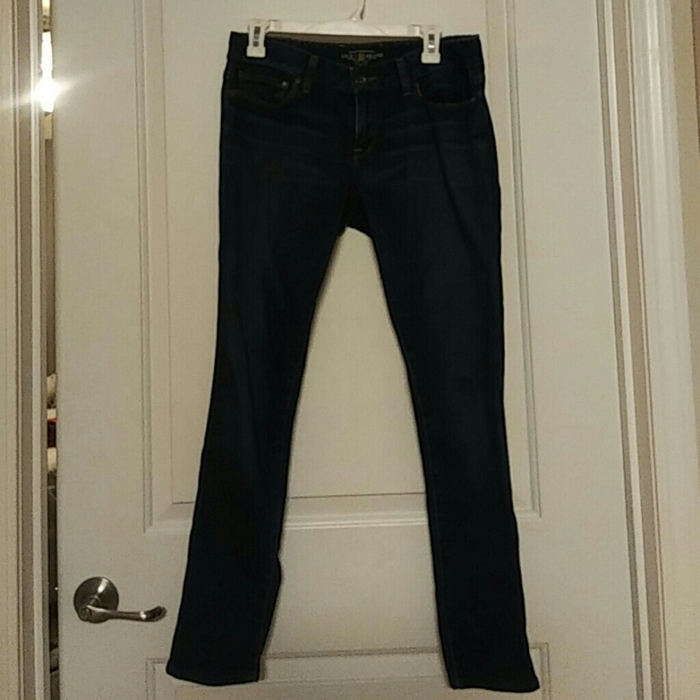 Dark blue soft lola skinny jeans